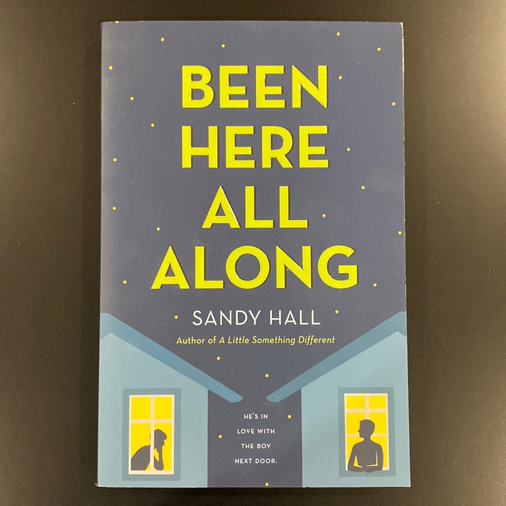 Been Here All Along by Sandy Hall - Young Adult Paperback Novel
